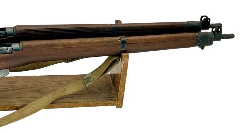 Navy Arms Enfield #4 Mk 1 .303 World War II French Resistance 1944 Dated duplicate serial numbered pair 35510/35510 - Image 9