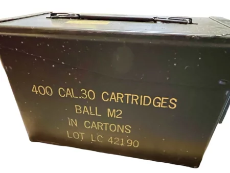 30/06 Lake City M2 Ball ammo sealed boxes, sealed ammo can 400rds