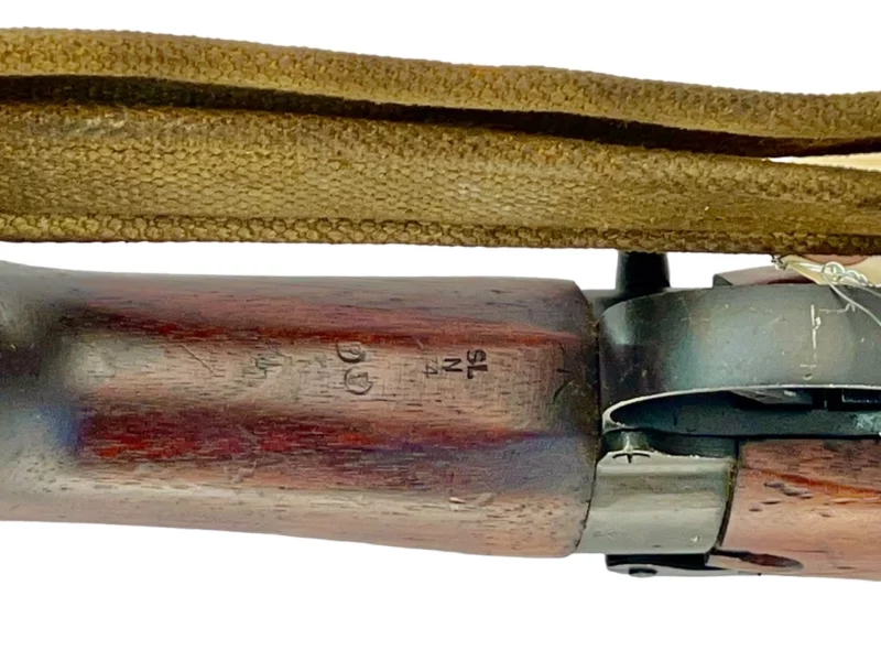 Navy Arms Enfield #4 Mk 1* .303 World War II French Resistance 1944 Dated "BS" marked matching serial number bolt PP 1036 - Image 19