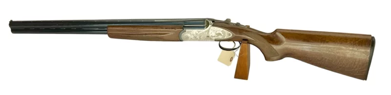 12ga O/U full side lock shotgun Emilio Rizzini Italian made single trigger fixed chokes good condition - Image 8