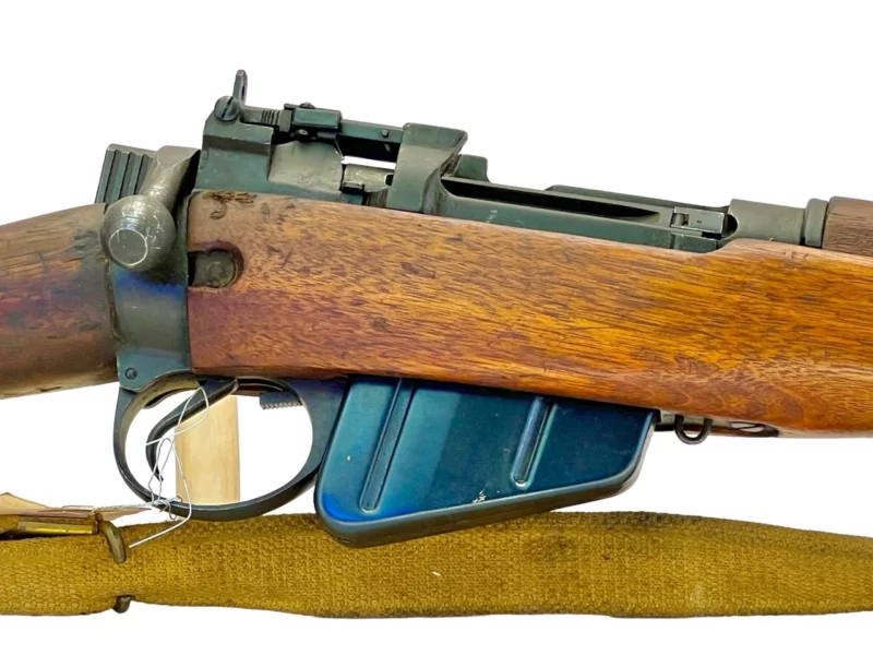 Navy Arms Enfield #4 Mk 1 .303 World War II French Resistance,1943 date "PP" marked, FTR Maltby Mfg. non-matching bolt SN PP 1830 - Image 10