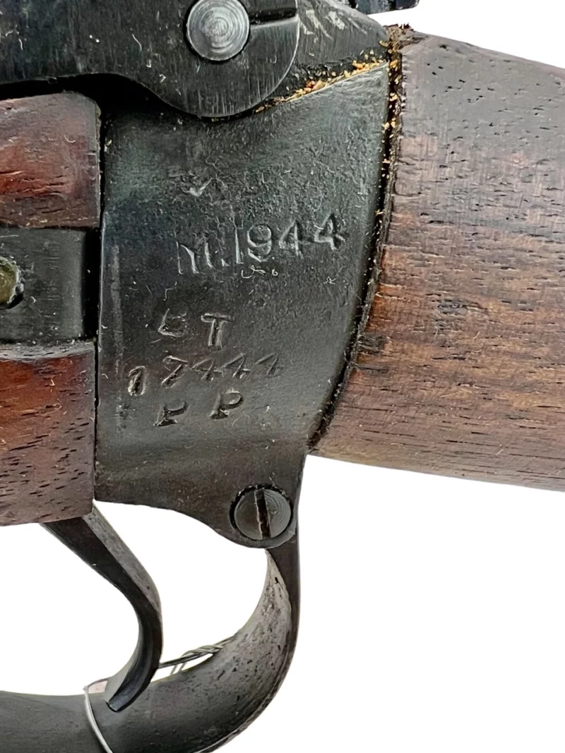 Navy Arms Enfield #4 Mk 1 .303 World War II French Resistance 1944 Dated "BT" and "PP" marked non-matching serial number bolt PP 1803 - Image 20