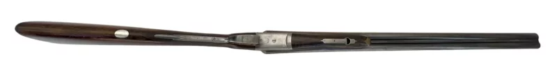 British Side by Side 12ga shotgun Westley Richards Boxlock Gold Letter - Image 6