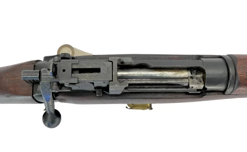 Navy Arms Enfield #4 Mk 1* .303 World War II French Resistance 1944 Dated "BS" and "PP" marked matching serial number bolt PP 1215 - Image 13