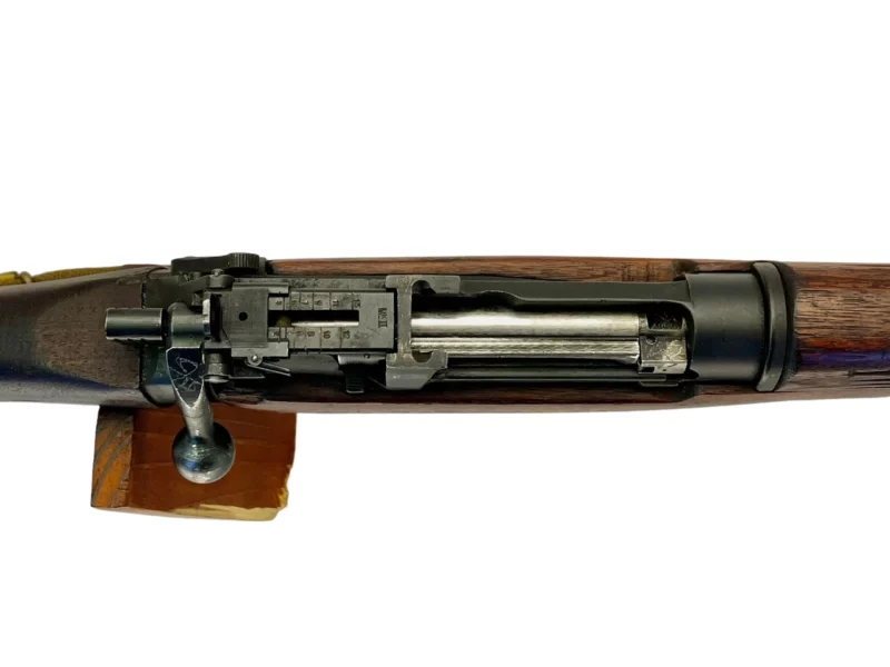 Navy Arms Enfield #4 Mk 1* .303 World War II French Resistance 1944 Dated "BT" marked non-matching SN bolt PP 1130 - Image 14