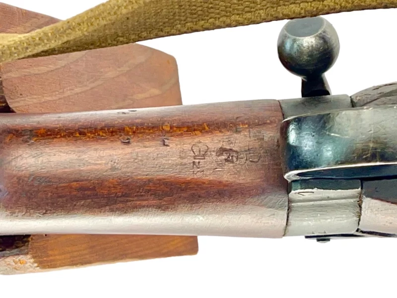 Navy Arms Enfield #4 Mk 1 .303 World War II French Resistance,1944 date "PP" marked, ROF(F) with matching bolt SN PP 0950 - Image 18