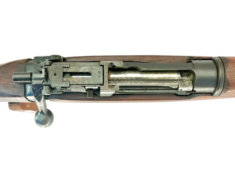 Navy Arms Enfield #4 Mk 1* .303 World War II French Resistance 1944 Dated "BS" and "PP" marked matching serial number bolt PP 1028 - Image 12