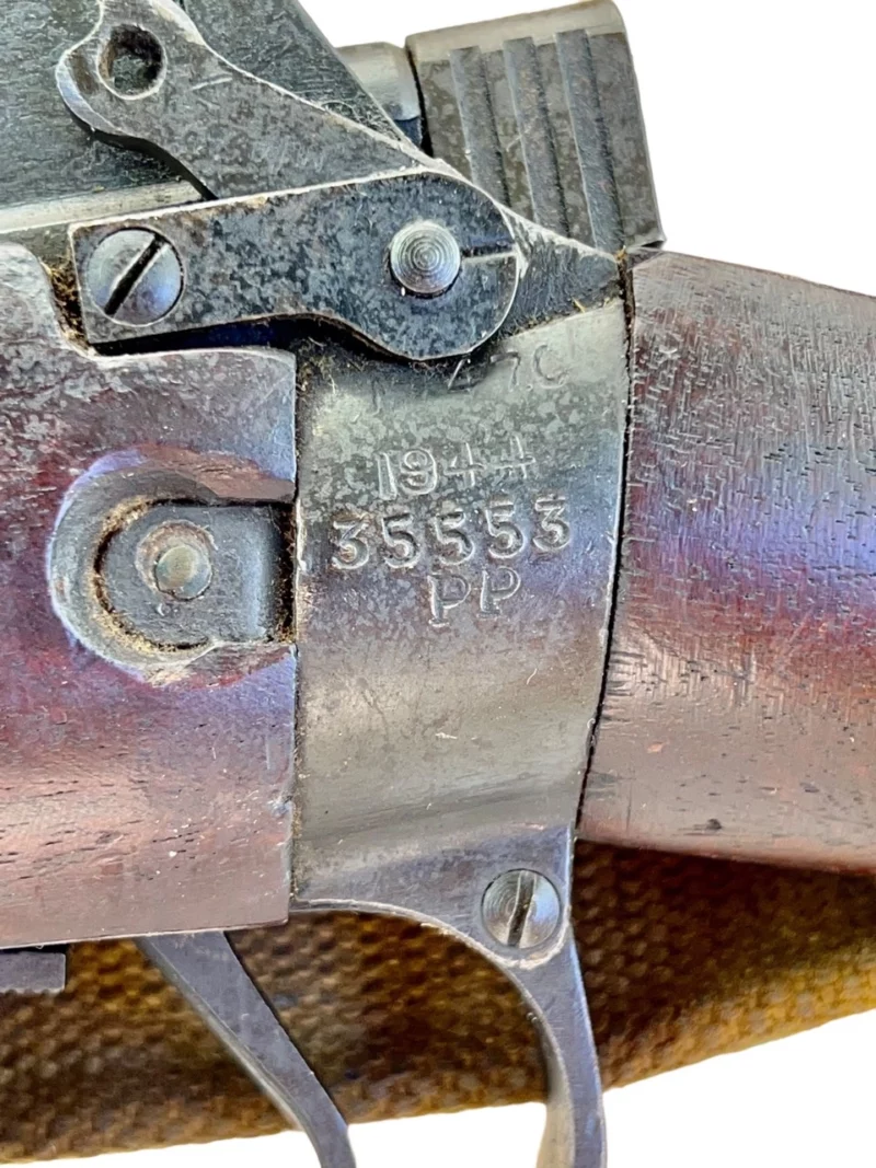 Navy Arms Enfield #4 Mk 1 .303 World War II French Resistance 1944 Dated consecutive serial numbered pair matching serial number bolt - Image 23