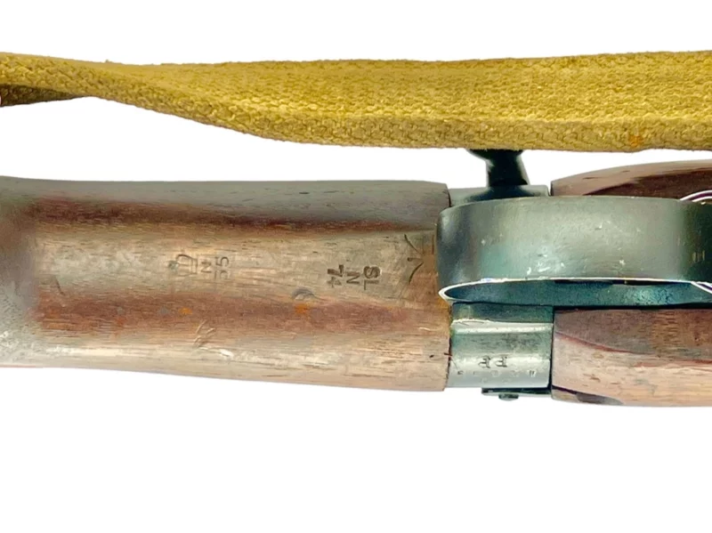 Navy Arms Enfield #4 Mk 1* .303 World War II French Resistance 1944 Dated "BS" and "PP" marked matching serial number bolt PP 1702 - Image 18