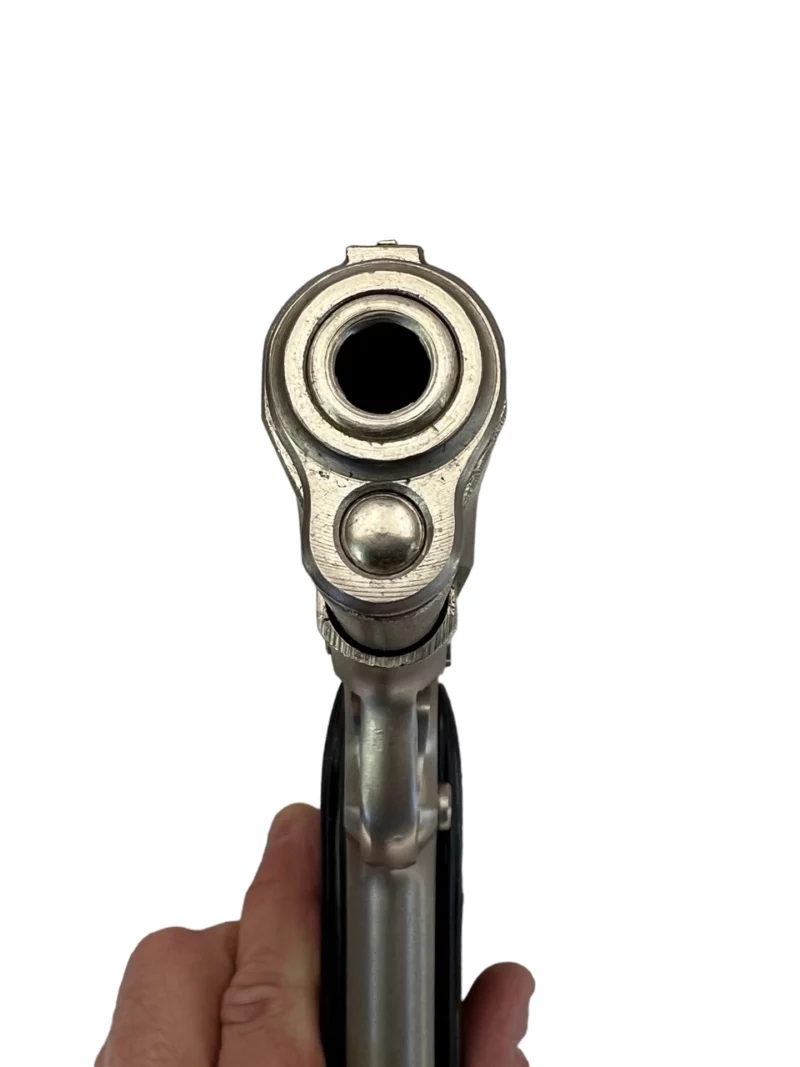 Zastava M57 Tokarev pistol factory nickel finish, VG condition, 7.62x25 with magazine SN 186684 - Image 6