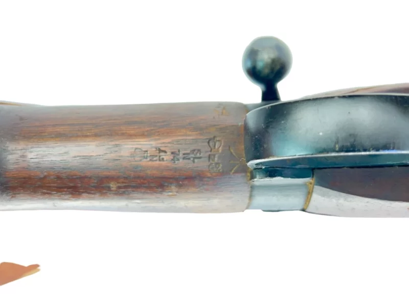 Navy Arms Enfield #4 Mk 1 .303 World War II French Resistance,1944 date "PP" marked, ROF(F) with matching bolt SN PP 0255 - Image 16