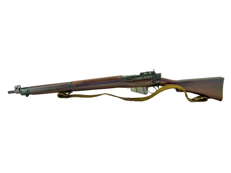 Navy Arms Enfield #4 Mk 1* .303 World War II French Resistance 1944 Dated "BS" marked matching serial number bolt PP 1832 - Image 20