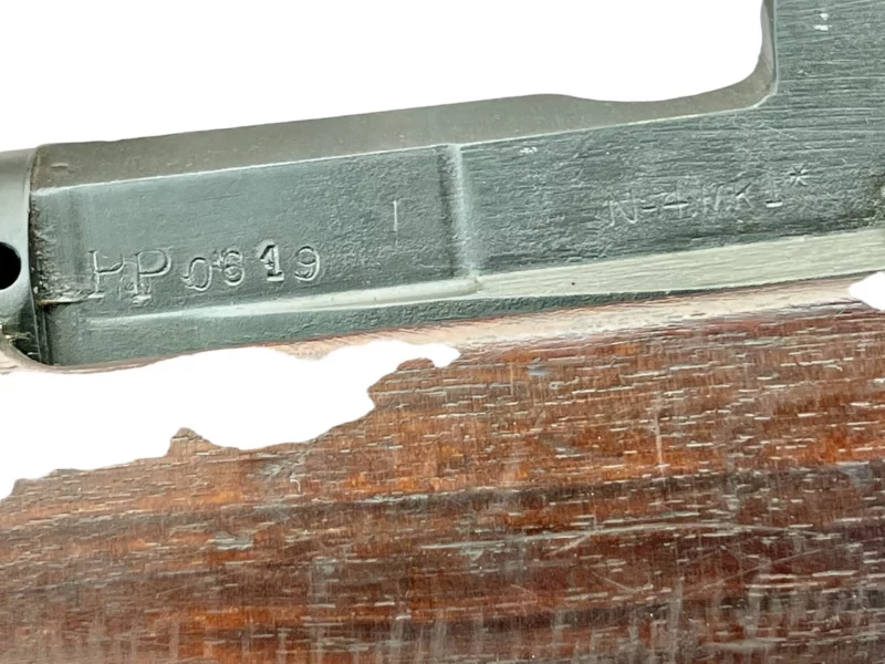 Navy Arms Enfield #4 Mk 1* .303 World War II French Resistance 1944 Dated "BS" and "PP" marked non-matching serial number bolt - Image 21