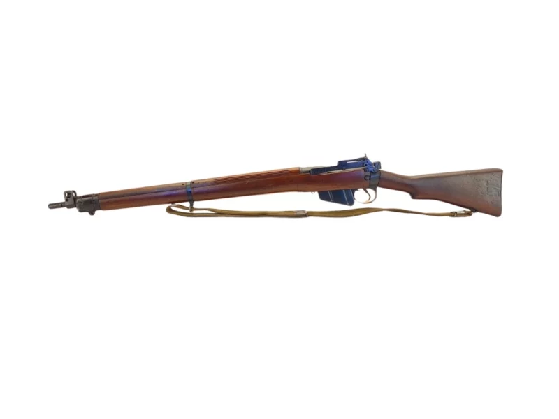 Navy Arms Enfield #4 Mk 1* .303 World War II French Resistance 1944 Dated "BT" and "PP" marked matching serial number bolt PP 1443 - Image 8