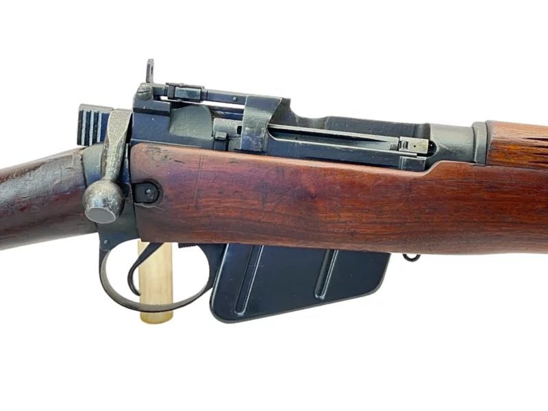 Navy Arms Enfield #4 Mk 1* .303 World War II French Resistance 1944 Dated "BS" and "PP" marked matching serial number bolt PP 1320 - Image 8