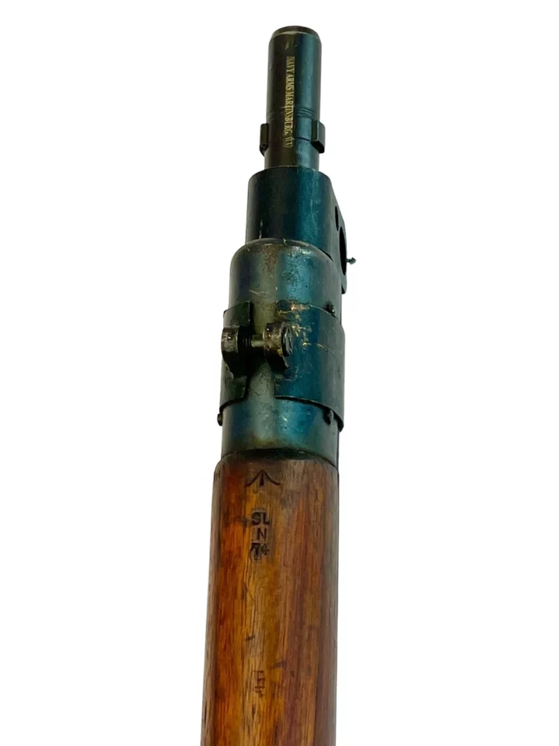 Navy Arms Enfield #4 Mk 1* .303 World War II French Resistance 1944 Dated "BS" and "PP" marked matching serial number bolt PP 1752 - Image 19