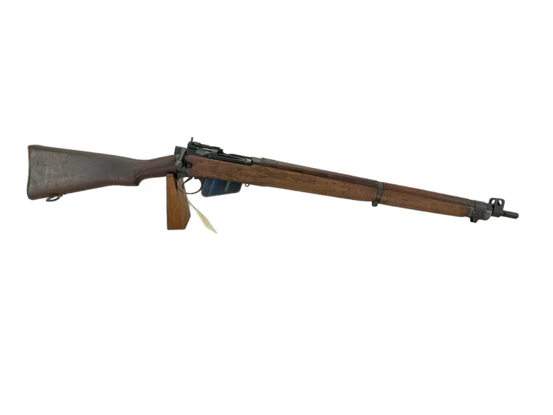 Navy Arms Enfield #4 Mk 1* .303 World War II French Resistance1944 Dated "BS" and "PP" marked non-matching serial number bolt PP 0605 - Image 11