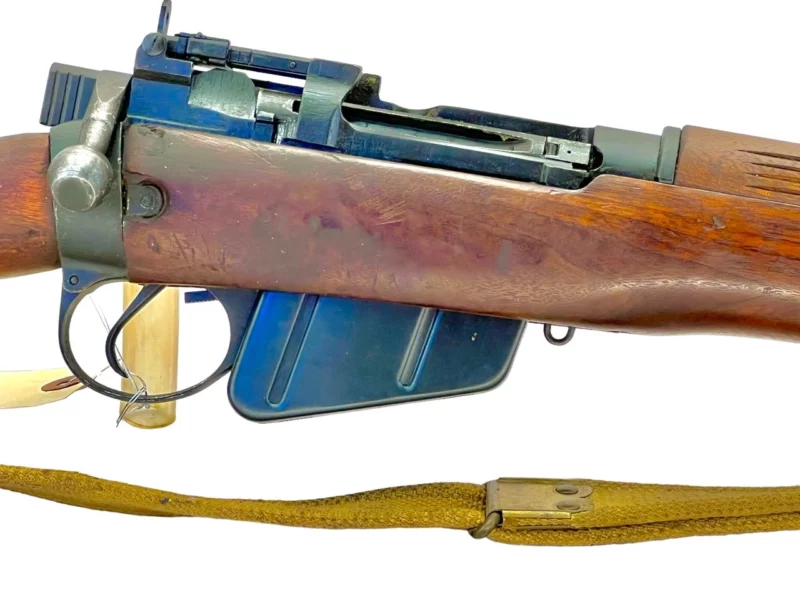 Navy Arms Enfield #4 Mk 1 .303 World War II French Resistance,1943 date "PP" marked, FTR Maltby Mfg. non-matching bolt SN PP 1951 - Image 10