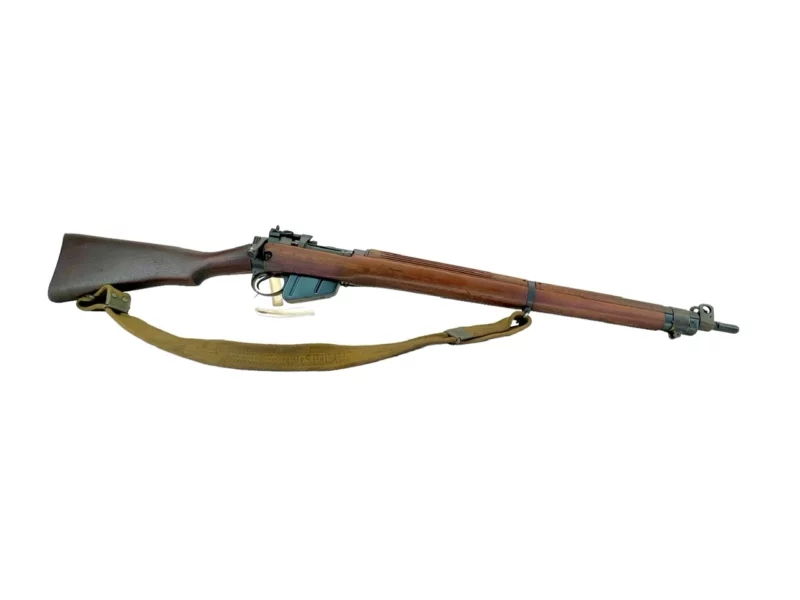 Navy Arms Enfield #4 Mk 1* .303 World War II French Resistance 1944 Dated "BS" marked matching serial number bolt PP 1305 - Image 23