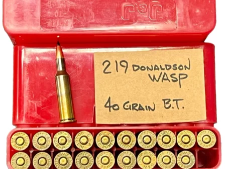 .219 Donaldson Wasp 40gr. BT - 20rds.