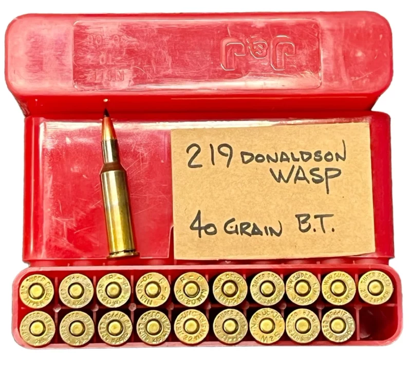 .219 Donaldson Wasp 40gr. BT - 20rds.