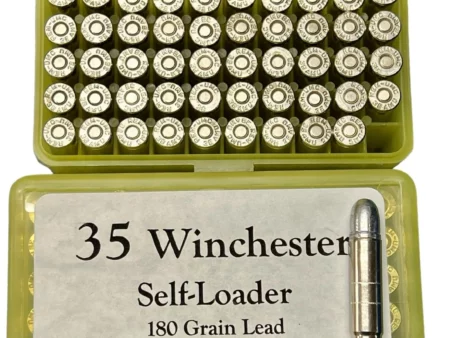 35 WSL 180gr lead 50rds.