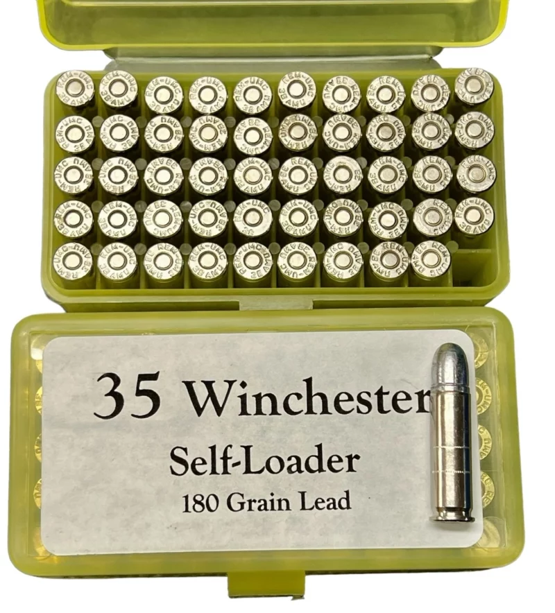 35 WSL 180gr lead 50rds.