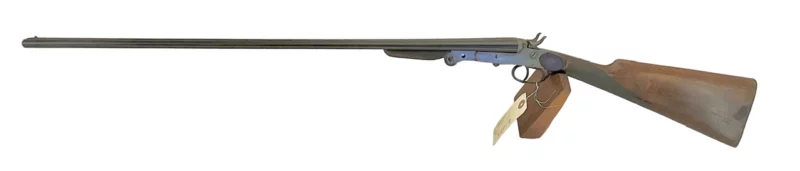 Belgium 410 side by side shotgun external hammer, fold-over “poacher’s gun” 35819 - Image 4