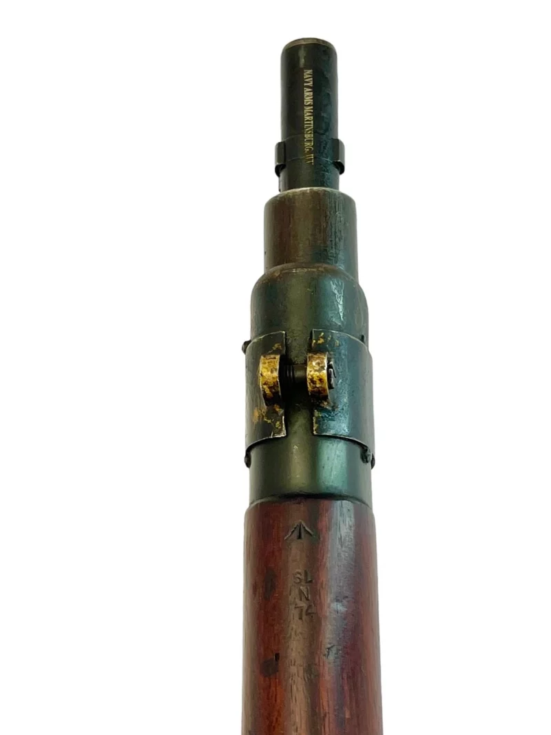 Navy Arms Enfield #4 Mk 1* .303 World War II French Resistance 1944 Dated "BS" and "PP" marked matching serial number bolt PP 351 - Image 19