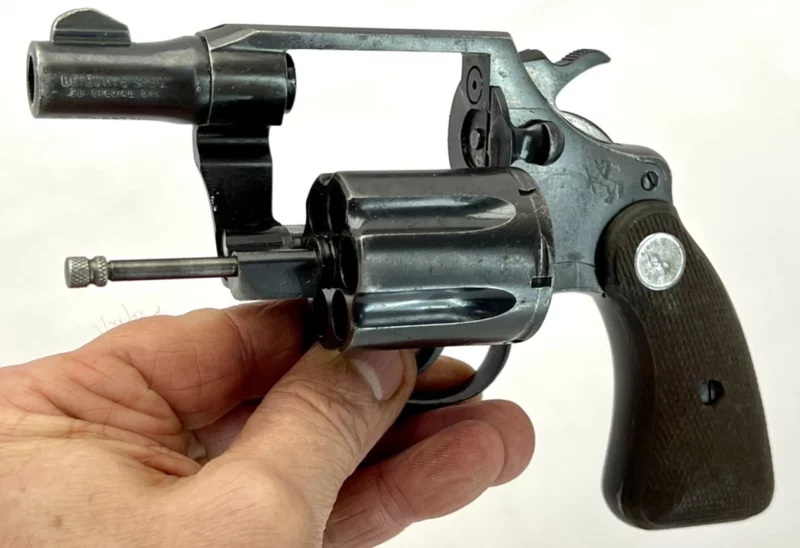 Colt Detective Special revolver 2" blue .38 Spl., 2nd Issue 1961 Mfg SN 783289 - Image 7