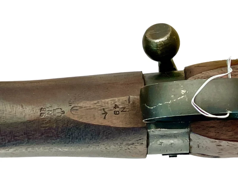 Navy Arms Enfield #4 Mk 1* .303 World War II French Resistance 1944 Dated "BS" and "PP" marked matching serial number bolt PP 1429 - Image 18