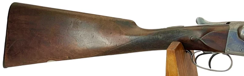 British Side by Side 12ga shotgun T Stensby & Co. Box Lock - Image 2