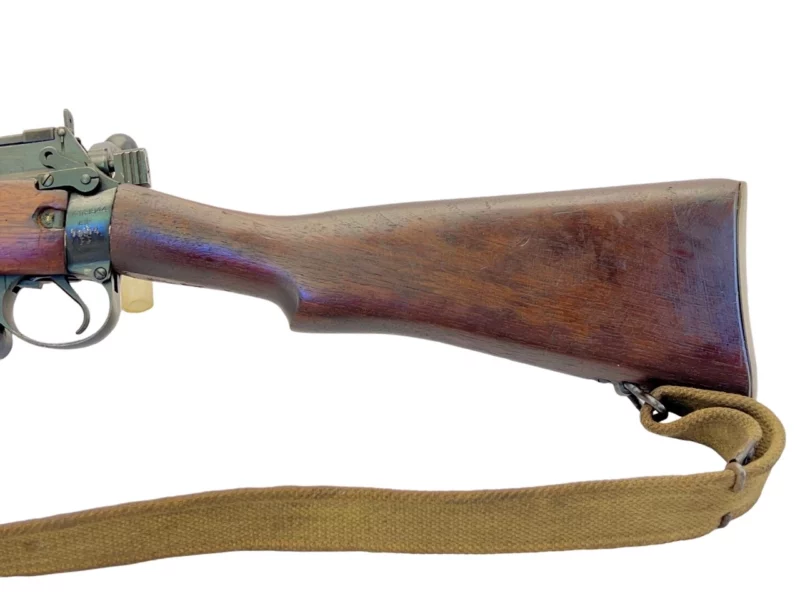 Navy Arms Enfield #4 Mk 1* .303 World War II French Resistance 1944 Dated "BS" and "PP" marked matching serial number bolt PP 1031 - Image 20