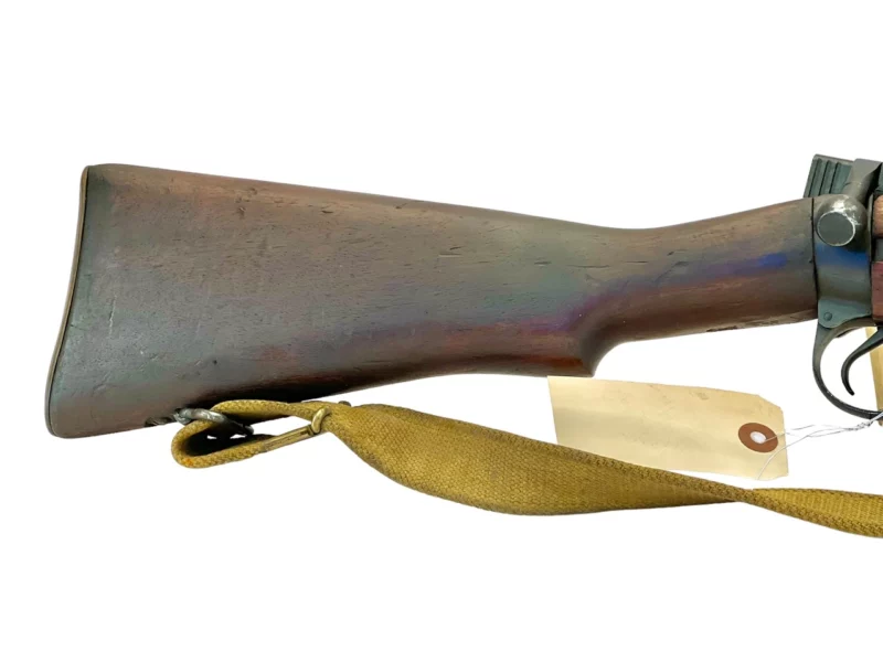 Navy Arms Enfield #4 Mk 1* .303 World War II French Resistance1944 Dated "BS" marked matching serial number bolt PP 1808 - Image 11
