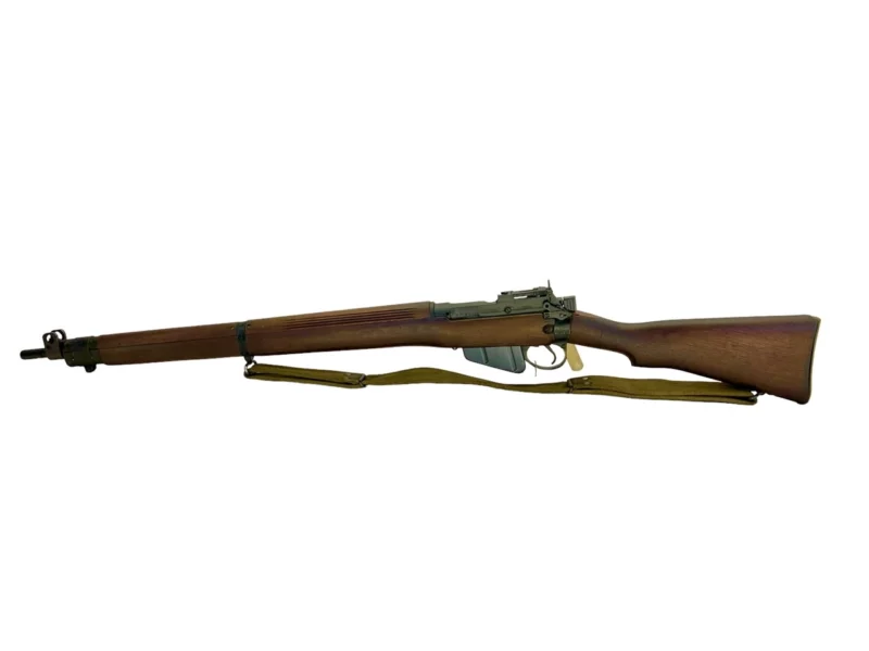 Navy Arms Enfield #4 Mk 1* .303 World War II French Resistance 1944 Dated "BS" and "PP" marked matching serial number bolt PP 1045 - Image 20