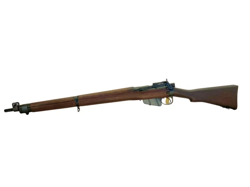 Navy Arms Enfield #4 Mk 1 .303 World War II French Resistance 1944 Dated "BT" and "PP" marked non-matching serial number bolt PP 1338 - Image 20