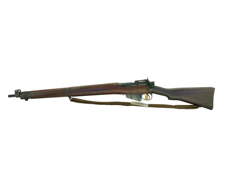 Navy Arms Enfield #4 Mk 1* .303 World War II French Resistance 1944 Dated "BS" marked matching serial number bolt PP 1301 - Image 19