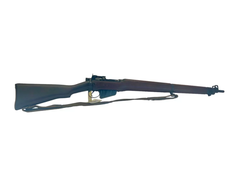 Navy Arms Enfield #4 Mk 1* .303 World War II French Resistance1944 Dated "BS" marked matching serial number bolt PP 1871 - Image 10