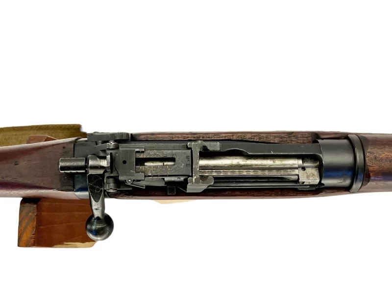 Navy Arms Enfield #4 Mk 1 .303 World War II French Resistance 1944 Dated "BT" and "PP" marked matching serial number bolt PP 0671 - Image 13