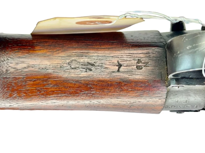 Navy Arms Enfield #4 Mk 1* .303 World War II French Resistance 1944 Dated "BS" and "PP" marked matching serial number bolt PP 0414 - Image 20