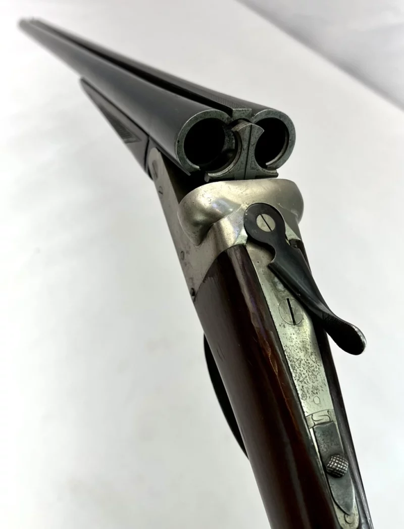 side by side 12ga shotgun Spanish Master Boxlock SN 125672 - Image 9