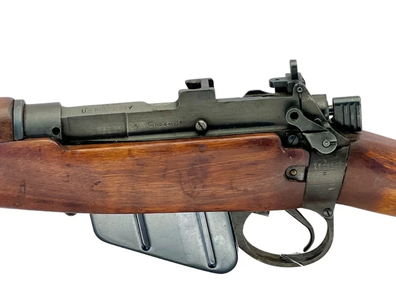 Navy Arms Enfield #4 Mk 1 .303 World War II French Resistance Savage Mfg., non-matching serial number bolt SN 79C6949 - Image 16