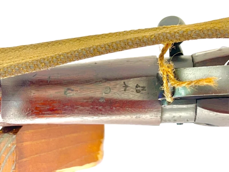 Navy Arms Enfield #4 Mk 1* .303 World War II French Resistance 1944 Dated "BS" and "PP" marked matching serial number bolt PP 0365 - Image 17