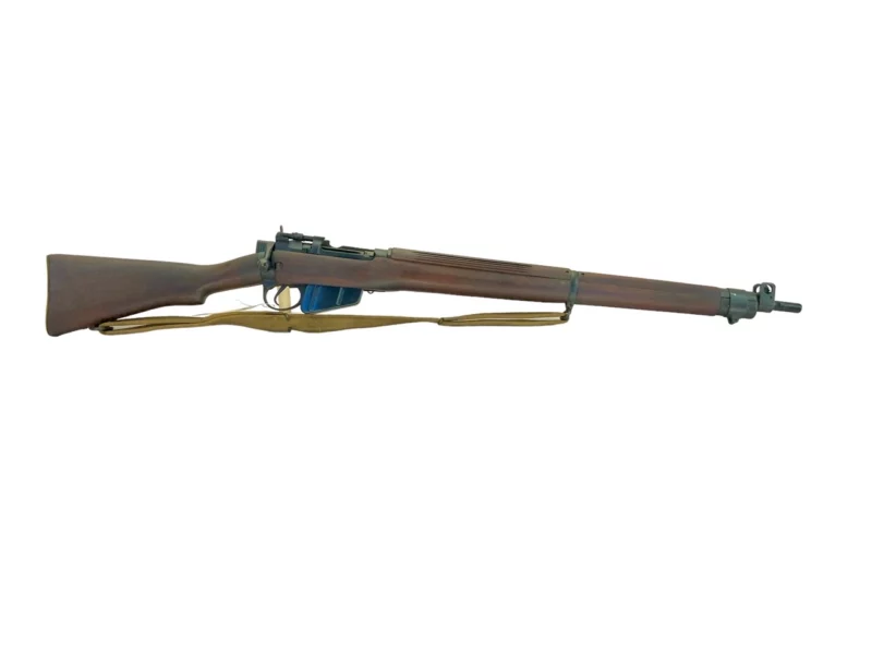 Navy Arms Enfield #4 Mk 1 .303 World War II French Resistance,1944 date "PP" marked, ROF(F) with matching bolt SN PP 1218 - Image 8