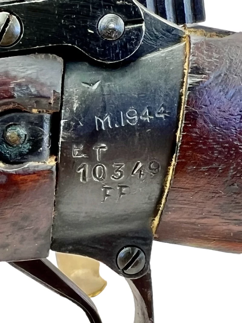 Navy Arms Enfield #4 Mk 1* .303 World War II French Resistance 1944 Dated "BT" and "PP" marked matching serial number bolt PP 0082 - Image 21