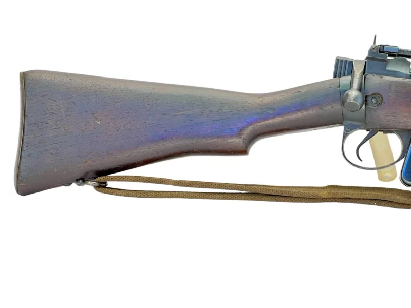 Navy Arms Enfield #4 Mk 1* .303 World War II French Resistance 1944 Dated "BS" and "PP" marked matching serial number bolt PP 1818 - Image 10
