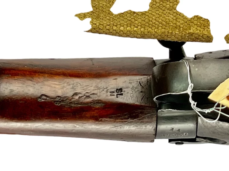 Navy Arms Enfield #4 Mk 1* .303 World War II French Resistance 1944 Dated "BS" and "PP" marked matching serial number bolt PP 0550 - Image 17