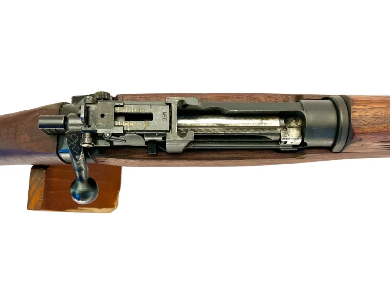 Navy Arms Enfield #4 Mk 1* .303 World War II French Resistance 1944 Dated "BS" and "PP" marked matching serial number bolt PP 1725 - Image 14
