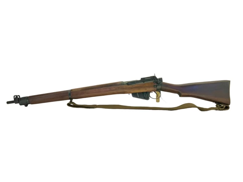 Navy Arms Enfield #4 Mk 1* .303 World War II French Resistance1944 Dated "BS" marked matching serial number bolt PP 1178 - Image 20