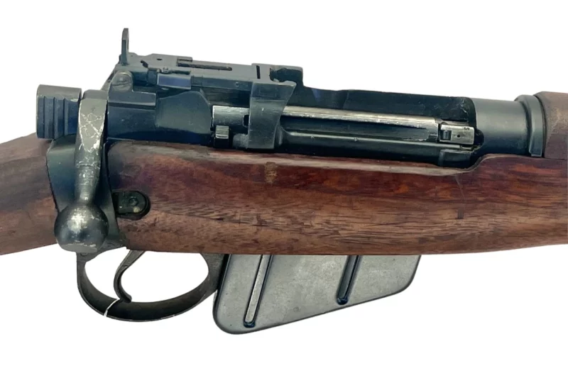 Navy Arms Enfield #4 Mk 1 .303 World War II French Resistance 1944 Dated "BT" and "PP" marked non-matching serial number bolt PP 0257 - Image 10